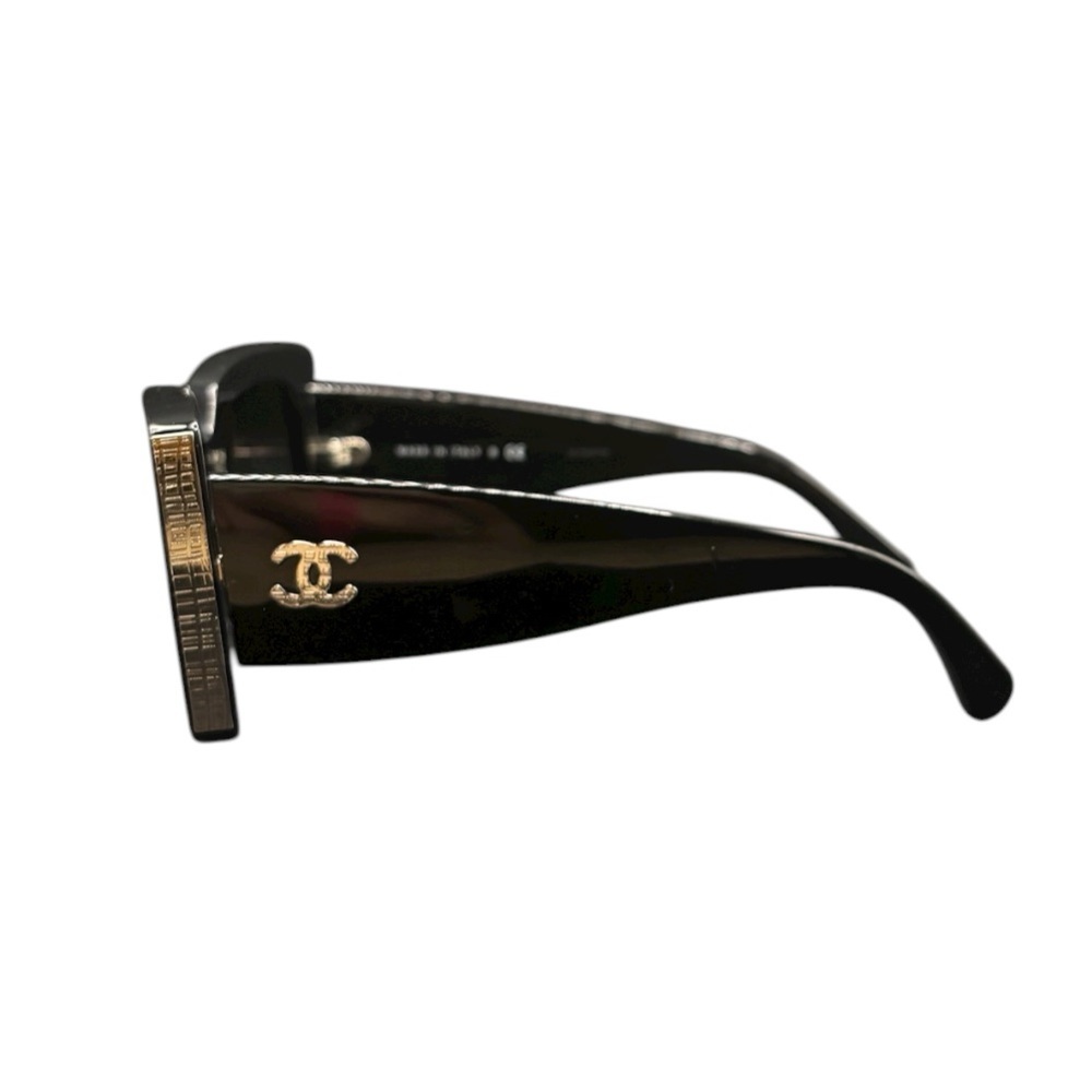 Chanel Black Oversized Sunglasses - 5332-A - Picture 6 of 9